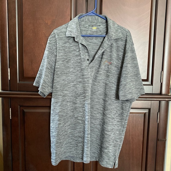 Greg Norman Grey Play Dry Fit Golf Shirt Size XL - Picture 2 of 11